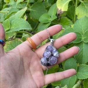 Amethsyt necklace